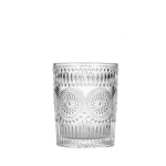 Nordic Style Retro Relief Saulėgrąžų stiklinis kavos puodelis Pieno puodelis Pusryčių puodelis Sulčių puodelis