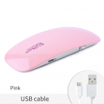 Mini 6W UV LED nagų džiovintuvo lempa, ne&scaron;iojamasis USB laidas, skirtas dovanų naudojimui namuose gelinio nagų lako USB lempa