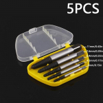 Pažeistos sulūžusių varžtų nuėmiklio i&scaron;traukimo grąžtai 5/6 vnt. 5Pcs