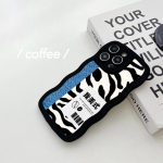 Wave Shape Mink&scaron;tas TPU dėklas Infinix HOT 30 OPPO A57 4G Vivo Y35 Y02 Redmi Note 12 Pro Note 11 Realme C55 C53 IPhone Samsung S23 Ultra A23 A13 dangtelis Infinix HOT 30 play