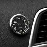 Mini &scaron;viesus automobilio laikrodis, vidinis priklijuojamas skaitmeninis laikrodis Automatinis kvarcinis laikrodis 40 mm motociklo laikrodžio automobilio ornamentas