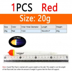 Bimoo 1vnt 20g 25g 35g kri&scaron;tolo lydekos plūduriuojantys svėriniai svėriniai žvejybai Slamon Steelhead Priedai Žvejybos terminalo reikmenys raudona