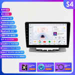 Hizpo Carplay 4G 2Din Android 13 I&scaron;manusis ekranas Automobilinis radijas Opel Astra J 2009-2017 Buick Excelle 2 2015 Multimedijos vaizdo i&scaron;manusis grotuvas S4 8Core 4G 32G AI