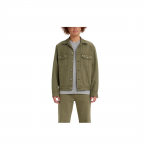 Levis X Silver Tab Bendradarbiavimas SS22 Vienspalvė Džinsinė Striukė su Vairuotojo Apykakle Vyri&scaron;ka Striukė Žalia A3179-0001 L