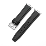 Odinė apyrankė Redmi Watch 5 4 apyrankei, vintažinė apyrankė Mi Band 8/9 Pro i&scaron;maniajam laikrodžiui, keičiami priedai For Redmi Watch 5-4 juoda