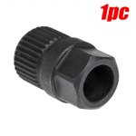 Automobilio variklio diržo disko nuėmimo įrankis kintamosios srovės generatoriaus sankabos be rato skriemulio nuėmimo rankovės anglies &scaron;epetėlio i&scaron;montavimo įrankiai priedai juoda