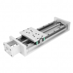 Linijinis slydimo bėgelis 300 mm eiga 1605 rutulinis sraigtas Linijinis kreipiamasis bėgelis Linijinė platforma su ribiniu jungikliu