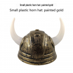 Mažas Ragais Papuo&scaron;alas Pirato/Vikingo/Romėno/Samurajaus Kario Galvos Apdangalas Children's Horned Helmet