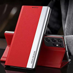 Prabangus odinis atverčiamas dėklas Samsung Galaxy S25 S24 S23 S22 S21 S20 Ultra Plus S23 S21 S24 FE Note 20 Ultra stovas-dėklas Samsung S25