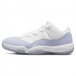 Air Jordan 11 Retro Low Pure Violet Moteri&scaron;ki sportbačiai Balti AH7860-101 35.5