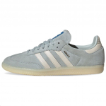 adidas Samba OG Wonder Silver Unisex sportbačiai, pilki, kreidos baltumo, IG6177 44⅔