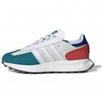Adidas Originals Retropy E5 Boost Oda Retro Universalūs Neslystantys Žemi Laisvalaikio Batai Unisex sportbačiai Smėlio Spalvos Mėlyni Raudoni ID6262 37⅓