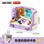 Anime Pono Byno Namo Scena Serija Statybiniai Blokeliai Kūrybi&scaron;kumas Klasikiniai Namai Modelio Plytelės Dekoracija Dėlionė Žaislas Vaikams Dovanos With Box beige
