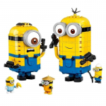 Žaislai Despicable Me Mini Mieli Žaidimo Dėlionė Statomas Minion Statybinis Blokelis Plyta Suderinama 75551 PASIDARYK pats Modelis Dekoracijos Vaikų Dovana