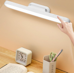 Akių tausojanti LED stalinė lempa su magnetu, tinkama miegamiesiems, lovoms, darbo stalams, spintelėms, drabužinėms, montuojama ant sienos ir automobiliams, 3 spalvų temperatūros,