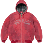 Supreme FW25 SAV1 Atspindinti su gobtuvu darbo striukė su lanku Unisex SUP-FW25-007 M pink