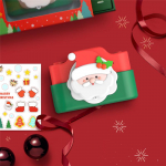 Kalėdų dovana vaiki&scaron;ka kamera Wi-Fi Santa Cartoon skaitmeninio fotoaparato versija