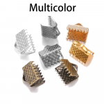 50 vnt/sl. Cove Užsegimai Laido galo dangteliai Styga juostelė odinė segtukas karoliai apyrankės jungtis papuo&scaron;alų gamybos reikmenims 40mm x 50pcs