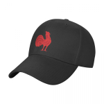 PRANCŪZIJA RUGBY 9 Beisbolo kepurė Snapback kepurė Poliesteris Storas pavasarinis rudeninis dangtelis grynos spalvos dangtelis i&scaron;laiko &scaron;ilumą hiphopo kepuraitė, skirta unisex moterims One Size