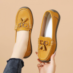 Vasaros moteri&scaron;ki mokasinai odiniai batai vairavimo patogus butas Laisvalaikio slaugytoja Penny Loafers vaik&scaron;čiojimo minimalistiniai nė&scaron;čiųjų batai mergaitėms