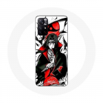 Coque pour Xiaomi Redmi Note 11s 5G Itachi Uchiwa Naruto Anime Teaser
