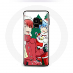 Coque pour Samsung Galaxy S9 Plus Karma et Nagisa Assassination Classroom Anime Christmas day