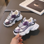 Pavasaris Vasara Nauji Vaiki&scaron;ki sportiniai bateliai berniukams Mergaitėms Kvėpuojanti tinklelio spalva, atitinkanti Clunky Sneakers Kūdikių madingi mink&scaron;ti vaik&scaron;čiojimo batai 31