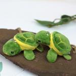 Little Turtle Mink&scaron;tas pliu&scaron;inis lėlės raktų pakabukas Mielas animacinis vėžlys krep&scaron;io pakabukas