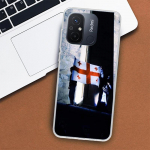 Gruzijos vėliavos telefono dėklas Xiaomi Redmi 12 12C 10 10C 10A 9T 9C 9A 9 8 8A 7 7A 6 6A K20 K30 K40 Pro S2 Fundas dangtelis Redmi 12