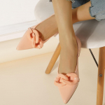&bdquo;Fashion 2024&ldquo; &bdquo;Zapatos Mujer&ldquo; &bdquo;Mados smailus pir&scaron;tas&ldquo; Moteri&scaron;ki batai, pavasario tendencija, lakinės odos avalynės grandinėlė &bdquo;Allmatch&ldquo; plok&scaron;čiapadžiai batai 36 rožinė
