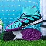 2024 m. vyri&scaron;ki futbolo bateliai didelio dydžio itin lengvi futbolo batai berniukams neslystantys AG/TF futbolo apkabos, universalūs batai 35