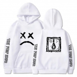 Hip Hop Lil Peep Džemperiai Hell Boy Vyrams Moterims Su gobtuvu Užtraukiamas Vyri&scaron;kas Moteri&scaron;kas Sudaderas Cry Baby Džemperis Džemperiai M