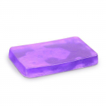 Pain de savon 100 g Translucide violet