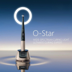 Woodpecker O-Star Dentalinės kietinimo lempos LED aparatas Burnos jautri &scaron;viesai lempa Dantų balinimas Derva Belaidis pildymas US Plug juoda