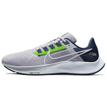 NFL x Nike Air Zoom Pegasus 38 Seattle Seahawks Vyri&scaron;ki sportbačiai Pilki Wolf-Grey College-Navy DJ0854-001 40.5