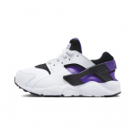 Nike Huarache Run PS Purple Punch Vaikams Sportbačiai Balti Juodi 704949-117 35