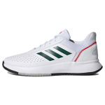 Adidas Courtsmash Madingi kvėpuojantys žemi teniso bateliai Vyri&scaron;ki sportbačiai Balti Žali Raudoni FY8651 40⅔