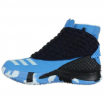 Adidas 365 X Patogūs, amortizuojantys, patvarūs, auk&scaron;takulniai krep&scaron;inio bateliai vyrams, mėlynai juodi, AQ7782 40