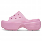 Crocs kvėpuojantys paauk&scaron;tintos platformos kvėpuojantys &scaron;lepetės moteri&scaron;ki rožiniai 36-37 rožinė