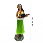 Swing Dance Havajų mergaičių ornamentas Swing Dance Girl Bobbleheads Ne&scaron;iojamos mergaitės Bobble Bobble &Scaron;okių žaislas automobiliams Visureigiams