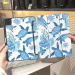 Jūrinių vėžlių plan&scaron;etinio kompiuterio dėklas, skirtas iPad Pro 11-ojo 10-ojo 9-ojo 8-ojo 7-ojo 12,9 colio Pro 2025 Air 4 5 M3 M2 1 2 M4 11 colių Mini 6 7 Laikiklis iPad Pro (M4)11inch