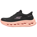 Skechers Slip-Ins Patogūs universalūs žemi bėgimo bateliai Moteri&scaron;ki kedai Juodi 129403-BKPR 36
