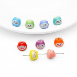 5/10 vnt. 10x9 mm rankomis dažyti Lucky Cats Keraminiai karoliukai Gėlių glazūra Porcelianiniai tarpiniai karoliukai papuo&scaron;alams Gaminti &bdquo;pasidaryk pats&ldquo; apyrankės, karoliai, amatai turkis