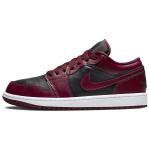 Air Jordan 1 Low Dark Beetroot Moteri&scaron;ki sportbačiai Juodi Balti DC0774-006 36