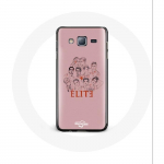 Coque pour Samsung Galaxy J5 2016 Elite Saison 5 Affiche personnages Fanart Logo