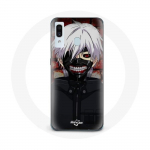 Coque pour Samsung Galaxy A20 Tokyo Ghoul Kaneki Ken Masque Japonais Anime - Maniacase juoda