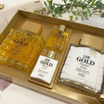 ANJO 24K Pure Gold Skin Care for Man Set, Moisturizing, KBeauty, Korean Cosmetics, sample