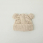 1 gabalo &scaron;ilta naujagimio snapukė berniukui Mergaitei Miela, miela animacinio filmo me&scaron;kiukas bamblys, nerta skrybėlė rudens žiemos &scaron;ilta megzta kepurė