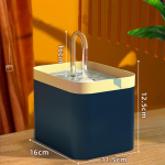 Itin tylus naminių gyvūnėlių vandens fontanas automatinis filtras USB elektrinis kačių &scaron;unų vandens dozatorius ir perdegimo prevencinis siurblys 1,5 l recirkuliacinis filtras