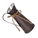 Prancūzi&scaron;ka kaimo elegancija geležinė gėlių vaza Maža primityvi sodybos ąsotis Pieno indelis gėlių kompozicijoms kaimo vaza F